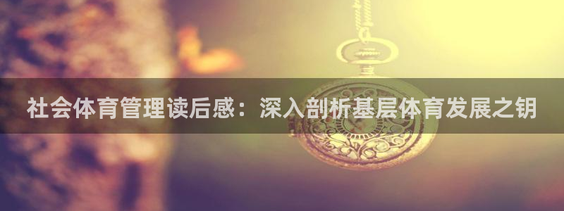 必一体育APP：社会