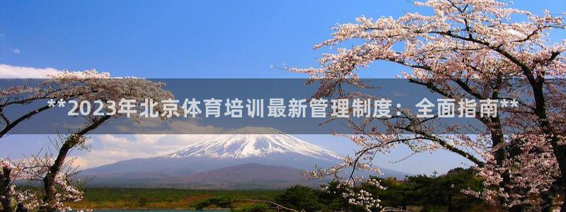 必一体育sport装