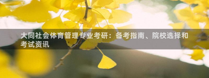 必一体育平台：大同社