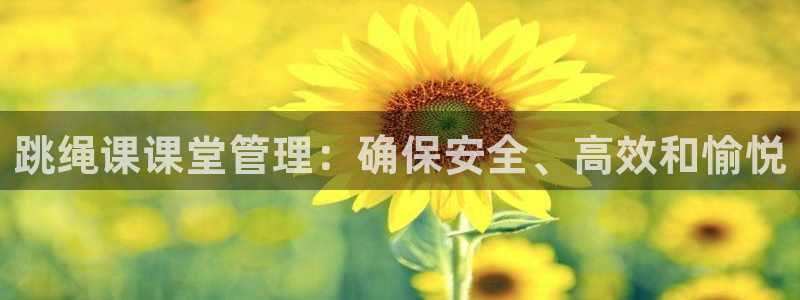 必一体育可靠吗：跳绳